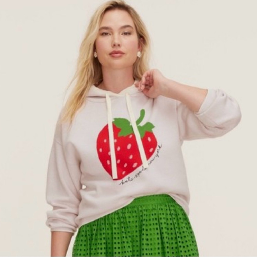 Kate Spade x Target Strawberry Knit Hoodie